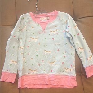 The Beaufort Bonnet Company Kids Sweater - Pink and Blue